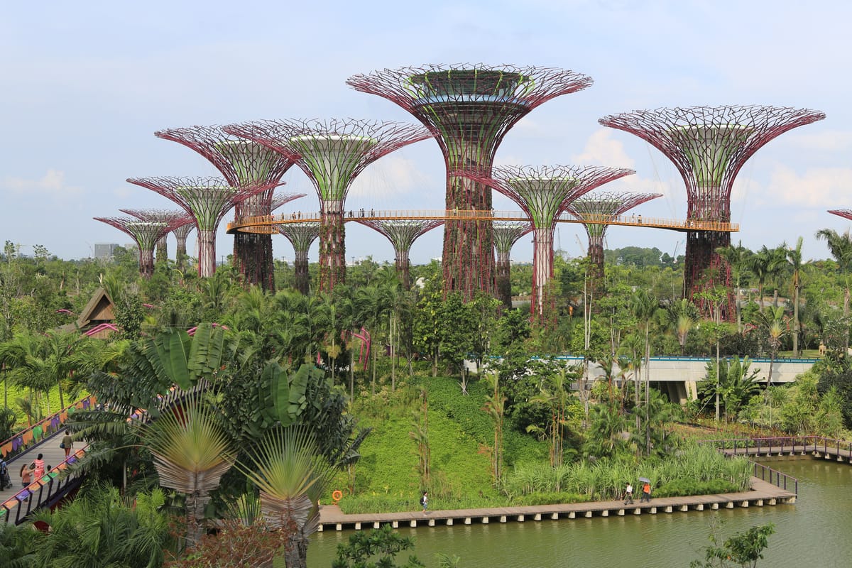 Gardens by the Bay in Singapore